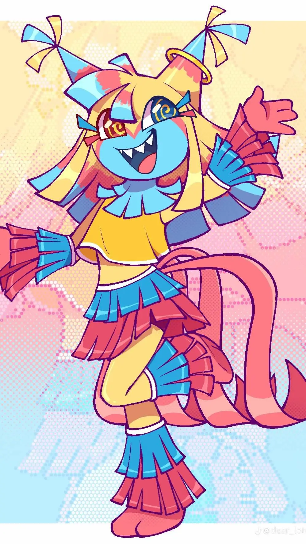 ai character: Yatta the piñata background