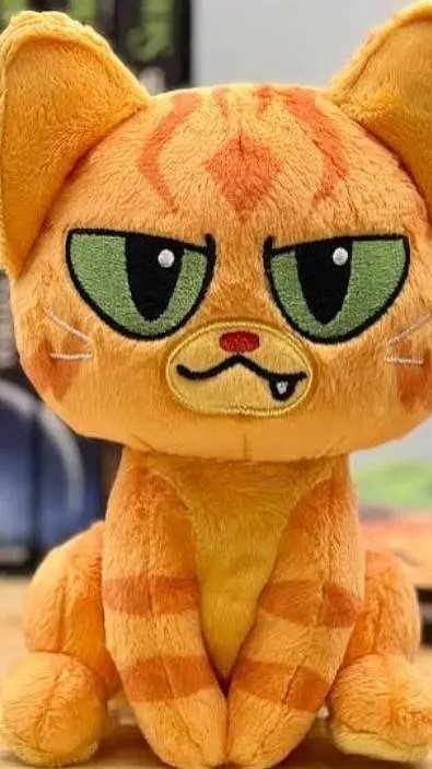ai character: Plushie cat background