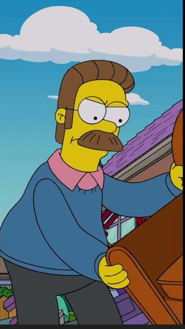 ai character: Ned Flanders  background