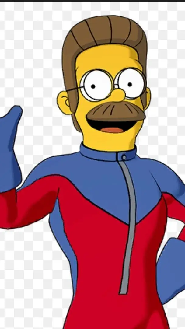 ai character: Ned Flanders Sexy background
