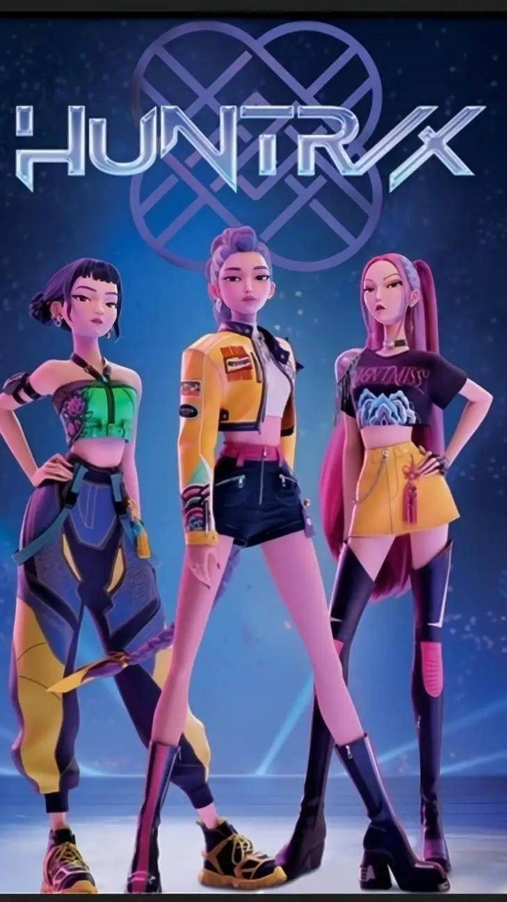 ai character: HUNTR/X background