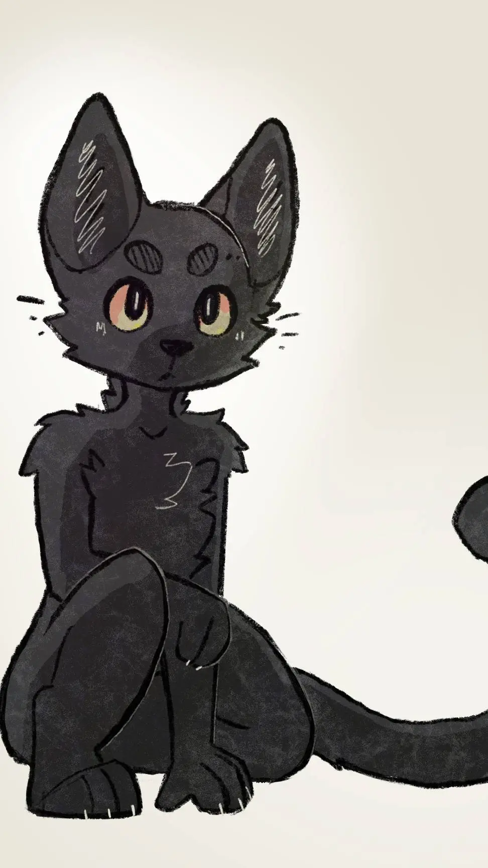 ai character: midnight background