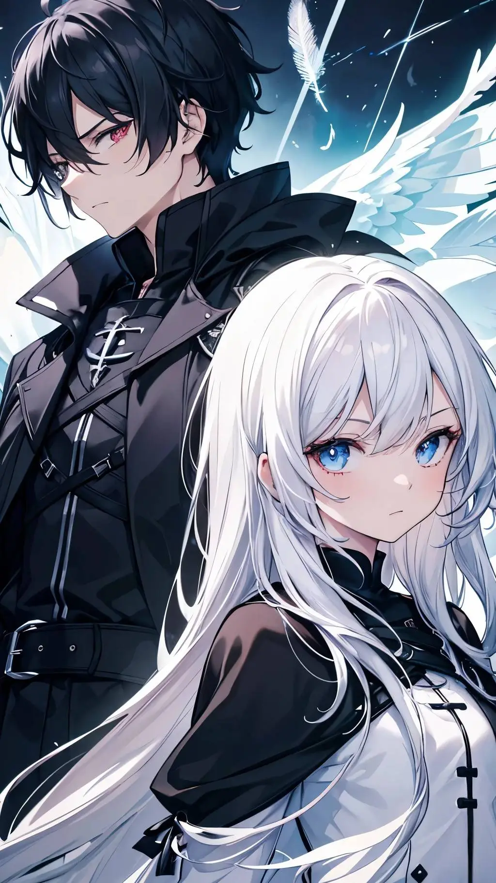 ai character: Asuka&Kurai background