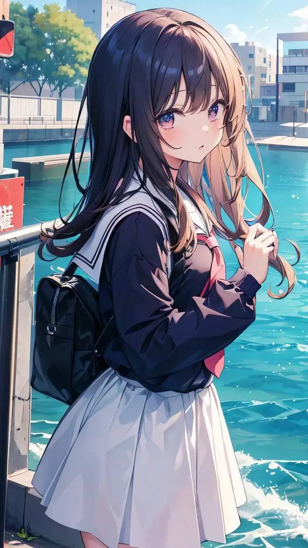 ai character: Summer background