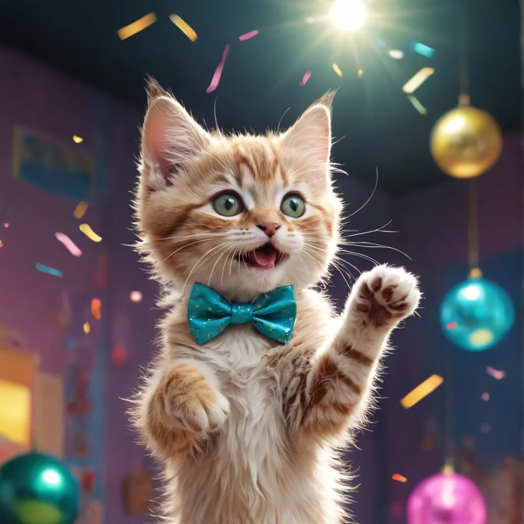chat with ai character: gato bailando 