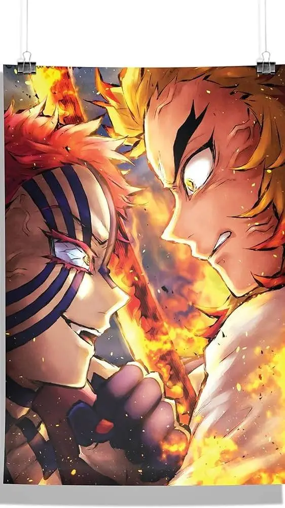ai character: rengoku x akaza background