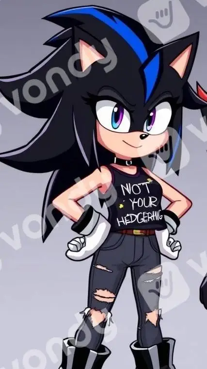 ai character: Night the Hedgehog background