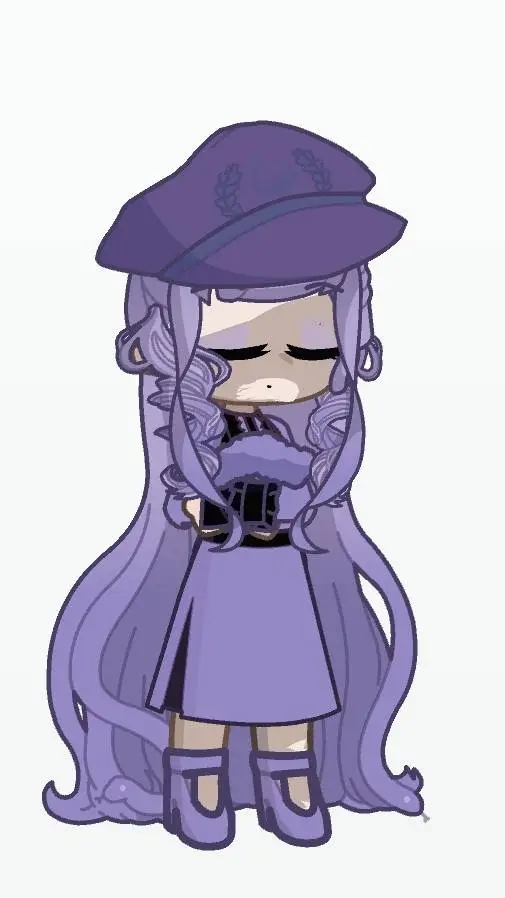 ai character: PurplegrapeCookie background