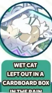 ai character: White Lily Cookie background