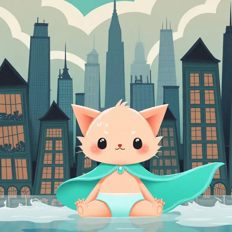 chat with ai character: Aqua Kitty