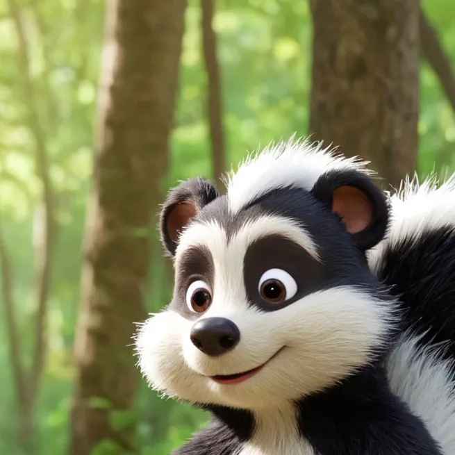 chat with ai character: Stuart the Skunk