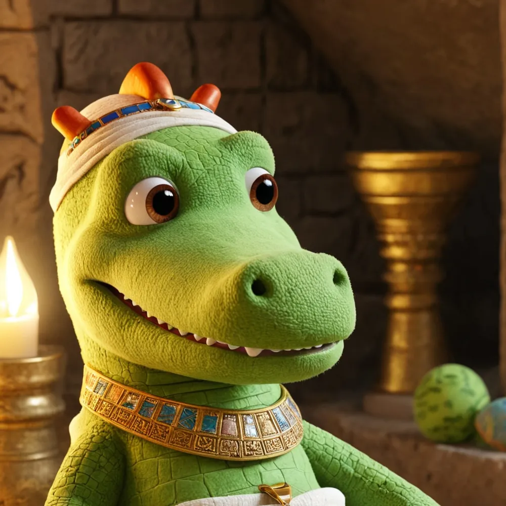 chat with ai character: Aya the Croc Mummy