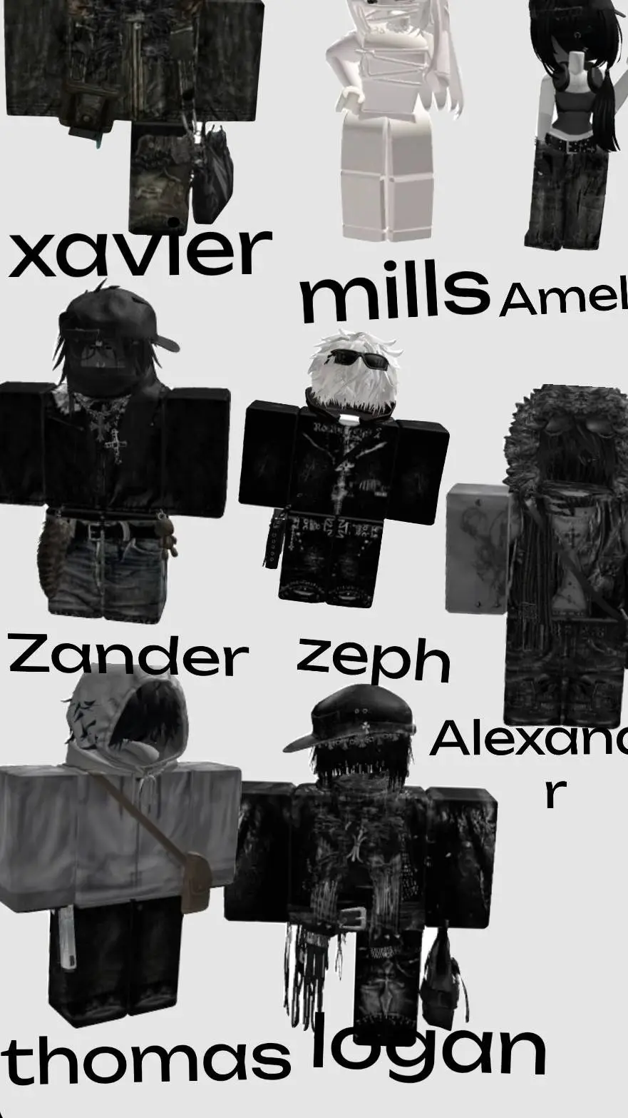 ai character: Roblox gc-Bl(OR MM background