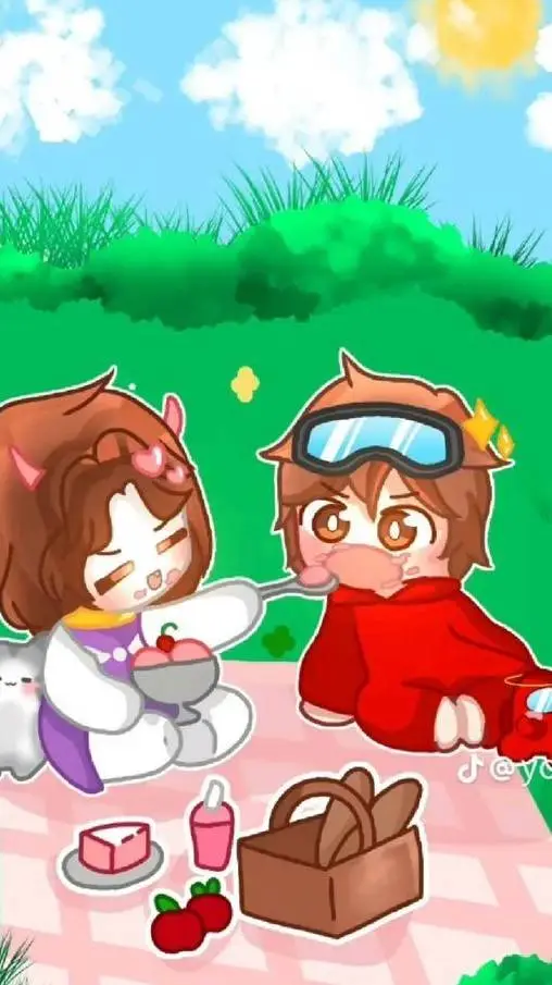ai character: andry x santi background
