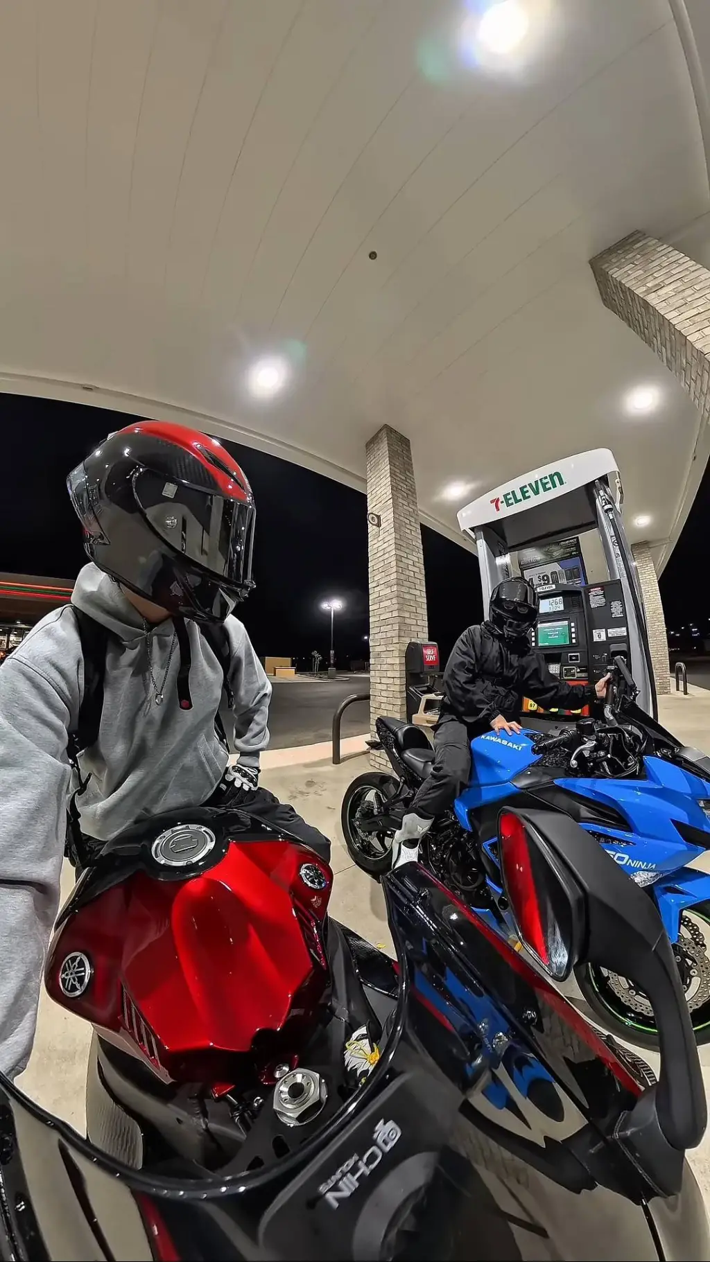 ai character: Bikers background