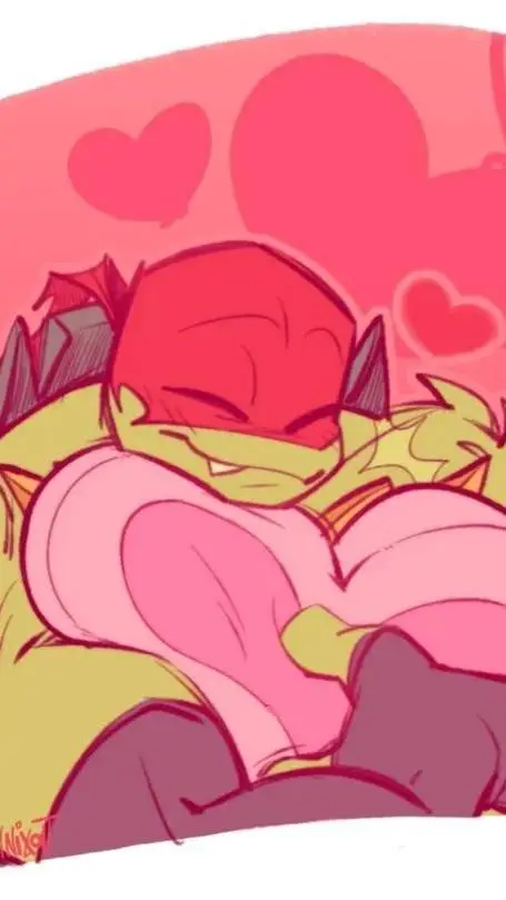 ai character: rottmnt raph background