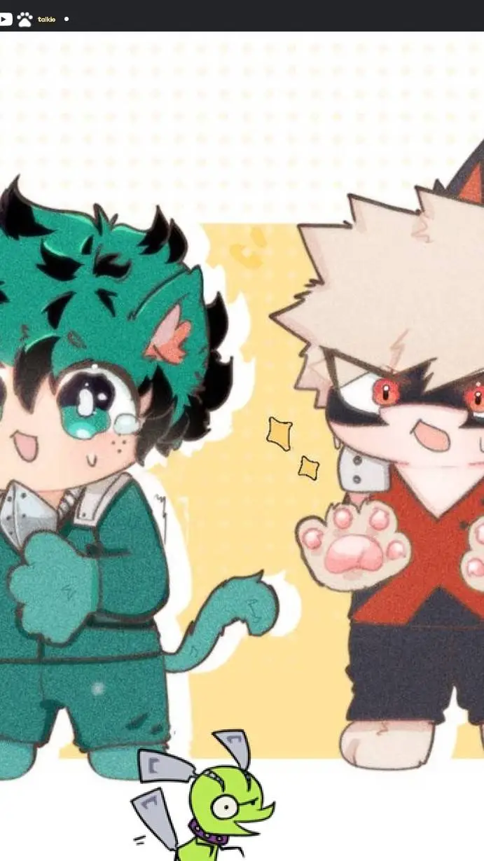 ai character: bakudeku background