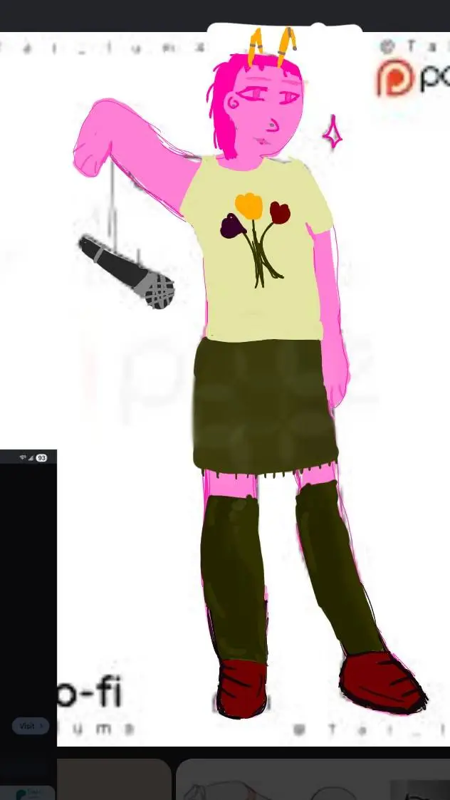 ai character: REQUESTS!!!! background