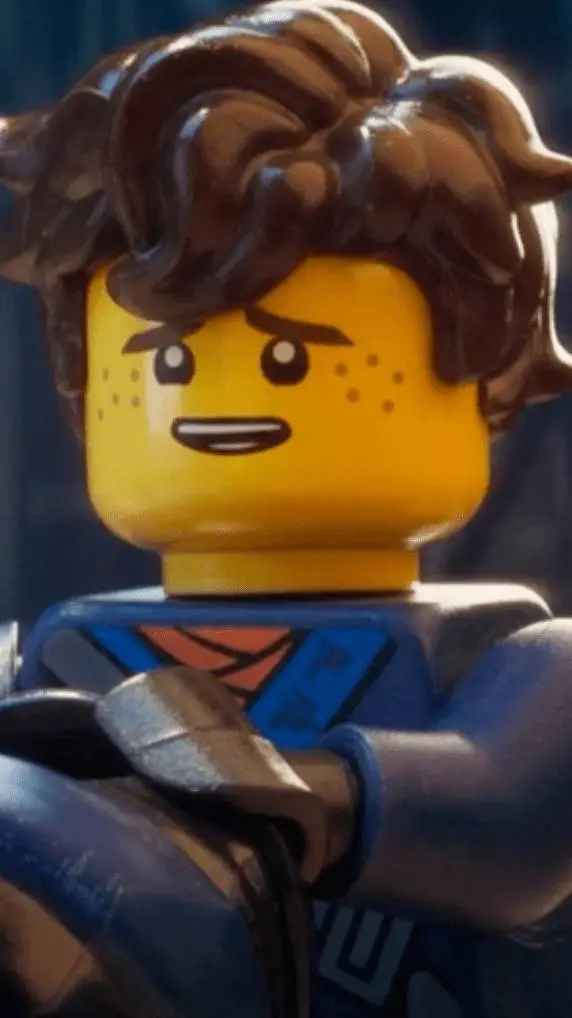 ai character: jay from Ninjago background