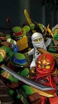 ai character: TMNT X Ninjago 2 background