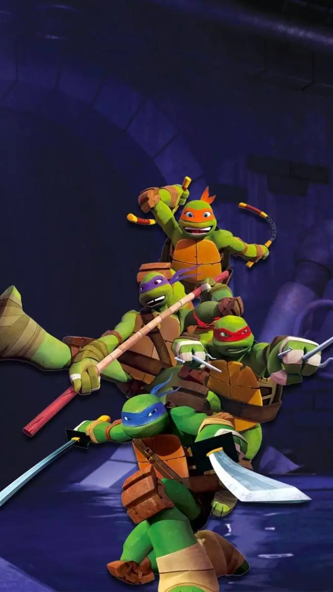 ai character: TMNT background