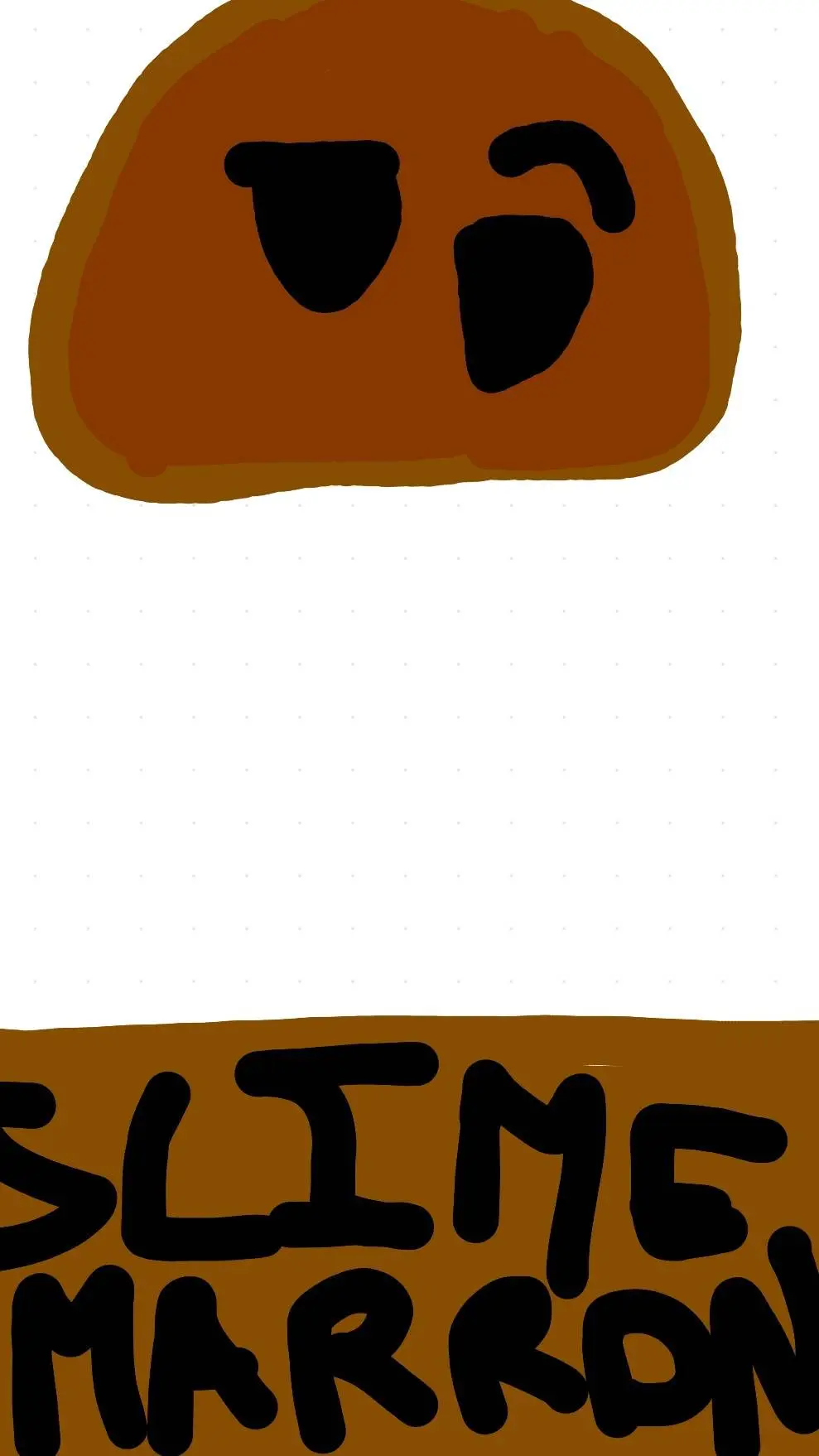 ai character: Slime Marron background