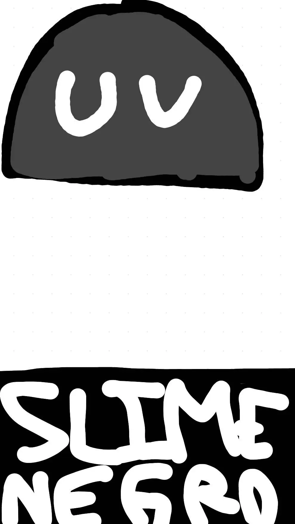 ai character: Slime Negro background