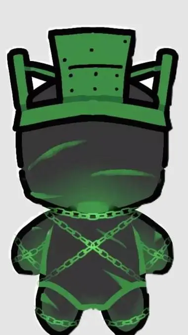 ai character: 1x miniom background