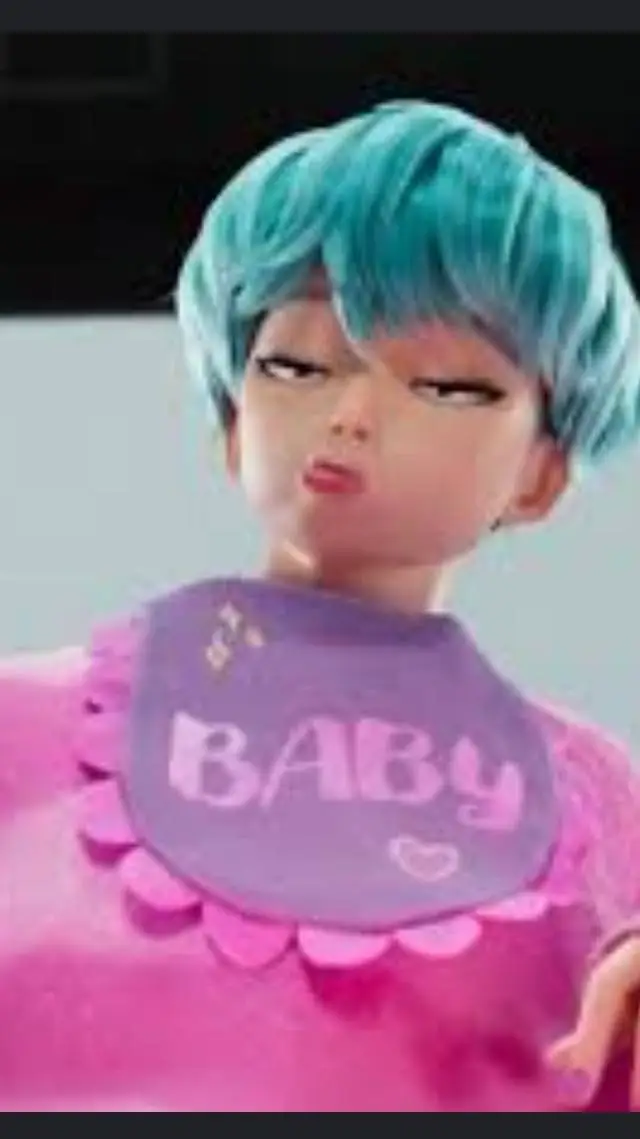 ai character: baby saja background