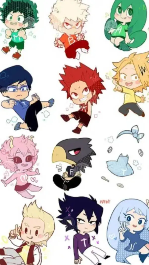 ai character: MHA but small!  background