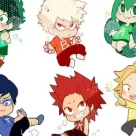 chat with ai character: MHA but small! 