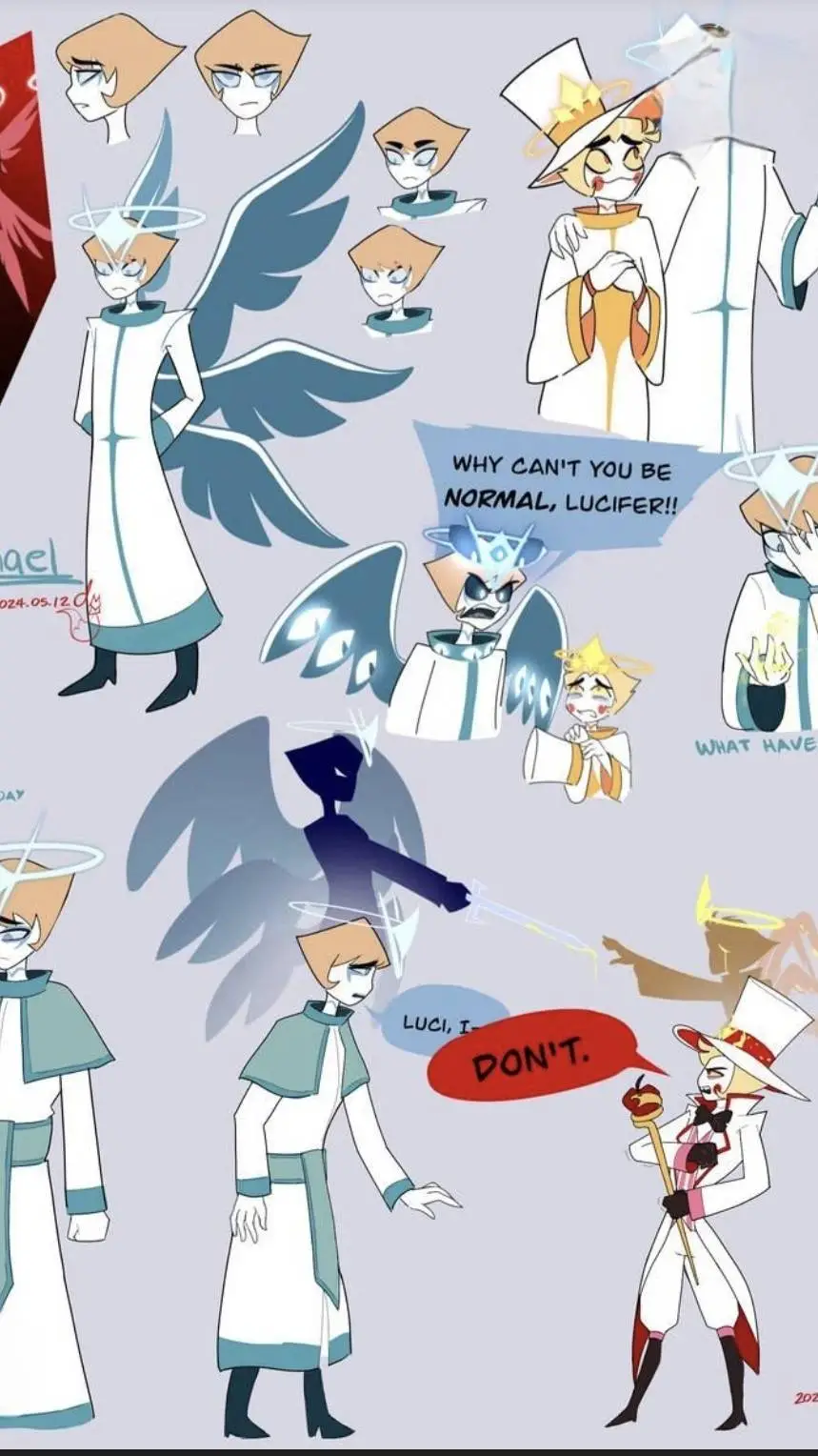 ai character: archangel pick me  background