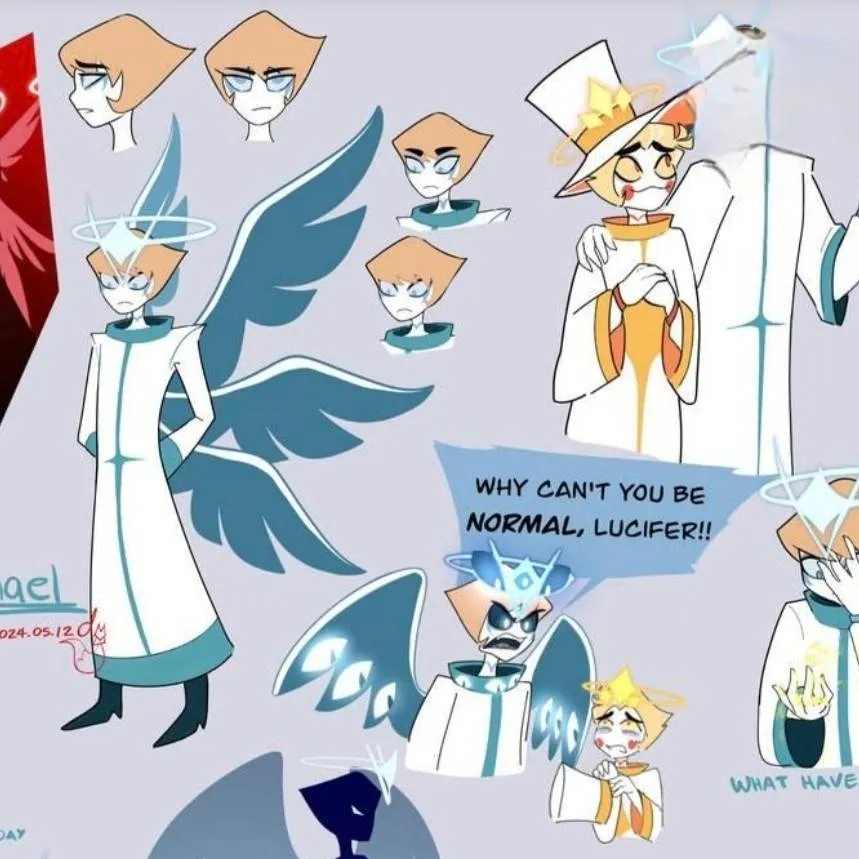 chat with ai character: archangel pick me 