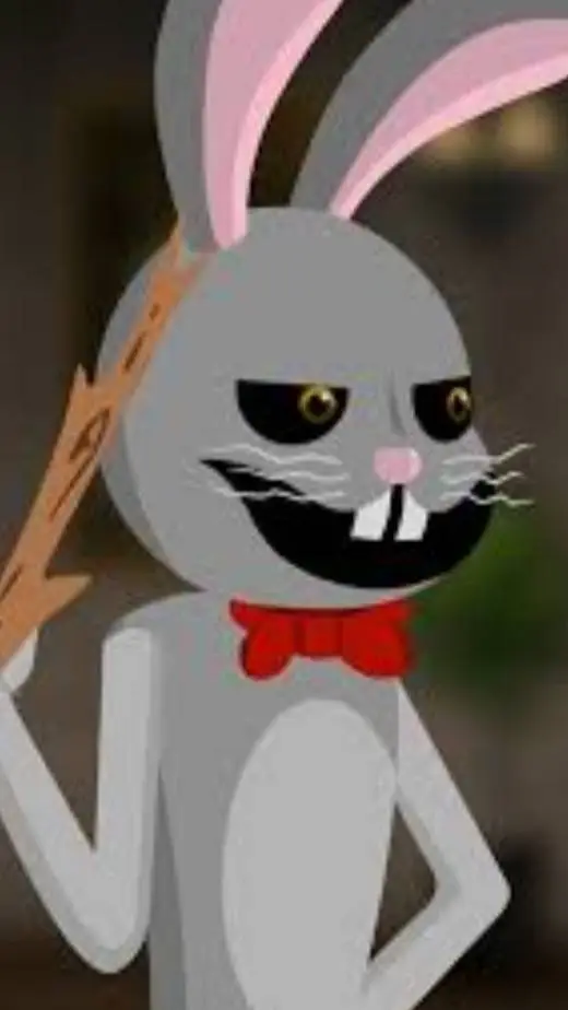 ai character: Mr hopps  background