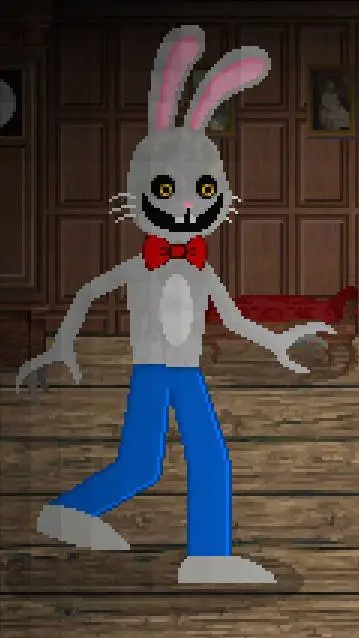 ai character: 🐰mr hopps 🎀 background