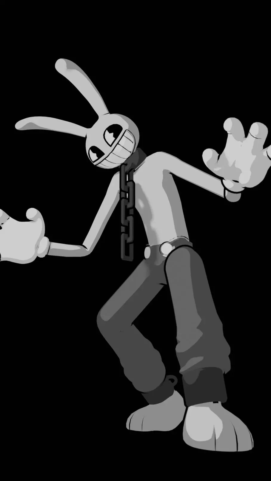 ai character: jax carnival  background