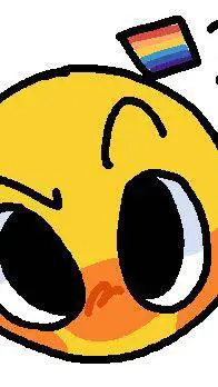 ai character: el emoji idiota  background
