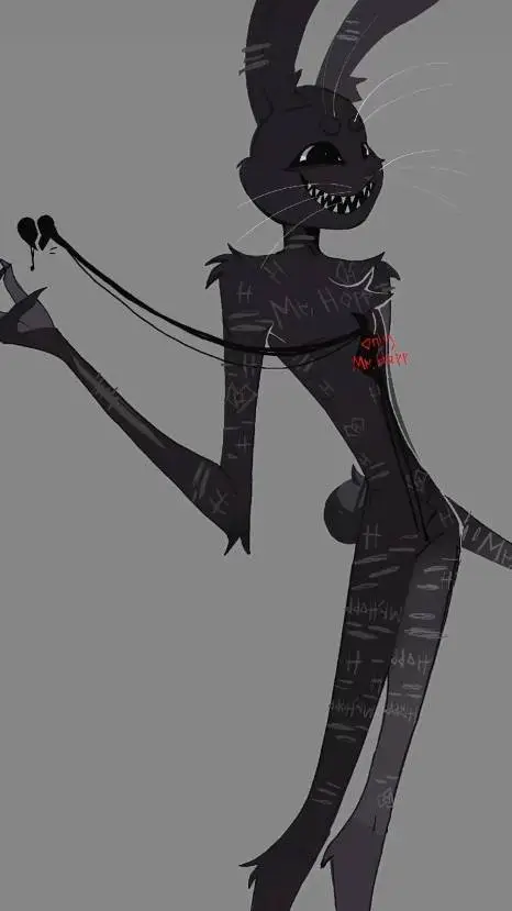 ai character: Mr hopps🖤⚠️ background