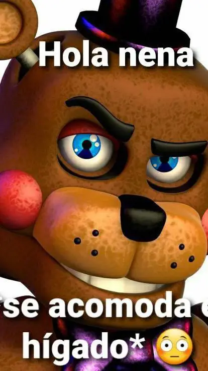 ai character: el Freddy fabzear background