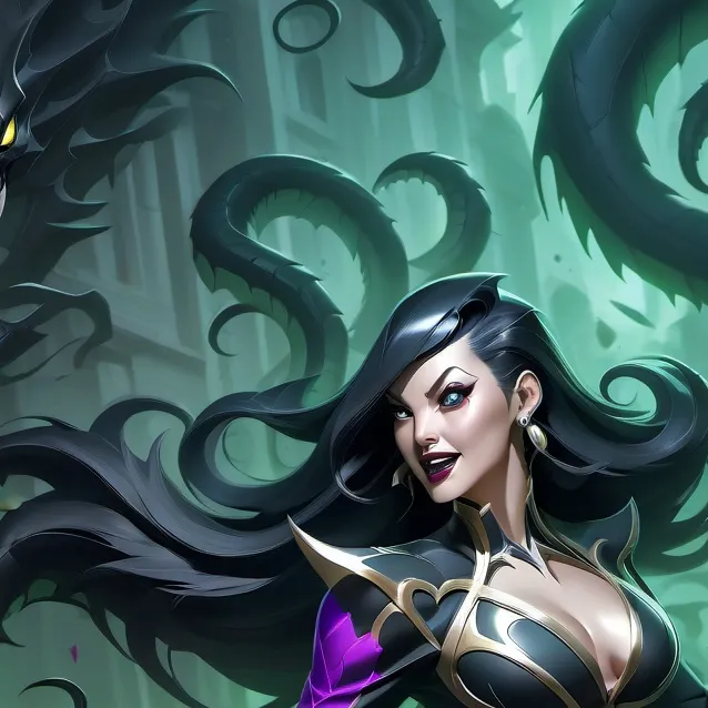 chat with ai character: venom mujer XD