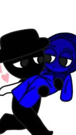 ai character: black x Jevin  background