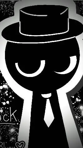 ai character: black x Jevin  background