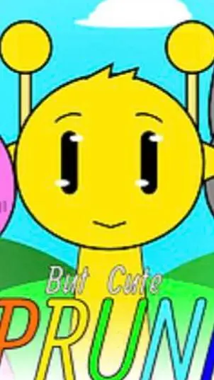 ai character: sprunki but cute  background