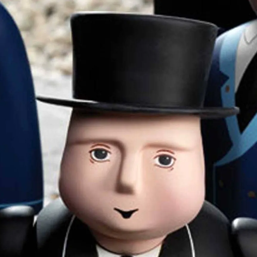 chat with ai character: Sir Topham Hatt