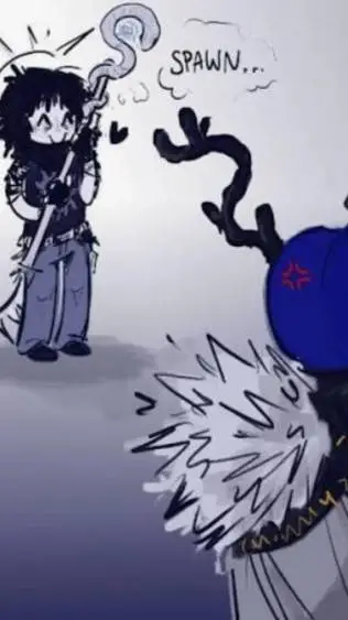 ai character: Two Times y duseka background