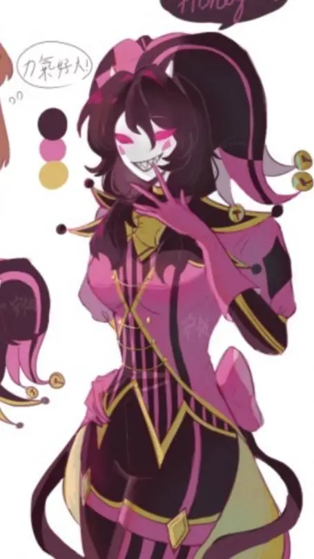 ai character: Columbina background