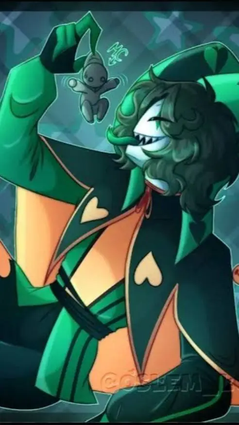 ai character: Harlequin background