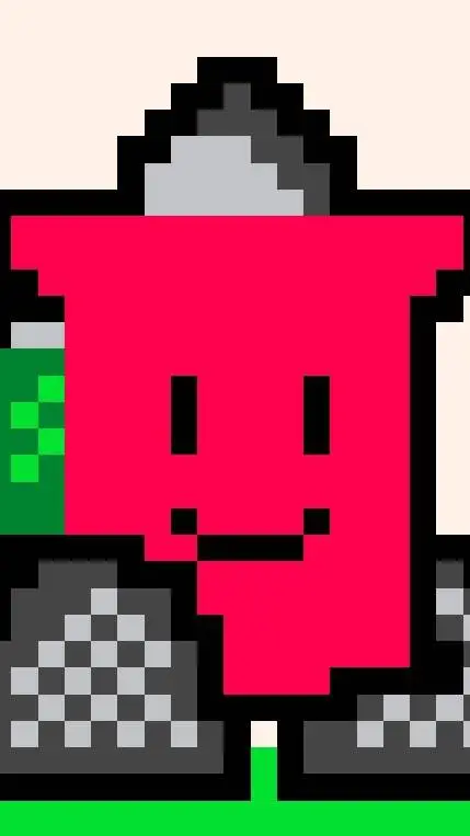 ai character: pin background