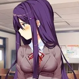 chat with ai character: Yuri (DDLC)