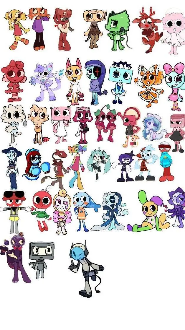 ai character: DANDY'S WORLD OCAU background